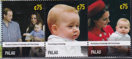 US 1218 Trust Territories Palau NH VF Prince George Visits Strip