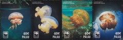 US 1256 Trust Territories Palau NH VF .40 WWF Block Or Strip
