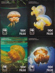 US 1257 Trust Territories Palau NH VF .90 WWF Block Or Strip