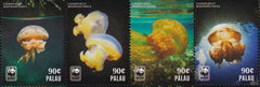US 1257 Trust Territories Palau NH VF .90 WWF Block Or Strip