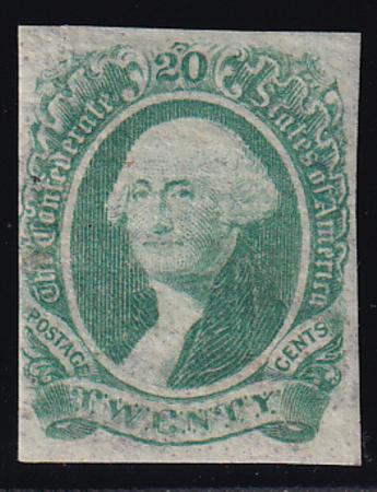 US Back Of Book - Confederate States of America 13 F-VF LH