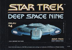 US 1298 Trust Territories Palau NH VF Star Trek S/S