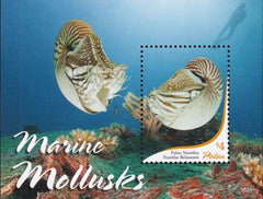 US 1300 Trust Territories Palau NH VF Marine Mollusks S/S