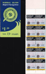 US 39a Trust Territories Marshall Islands NH VF 13¢ Booklet Pane