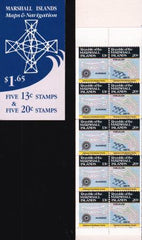US 41b Trust Territories Marshall Islands NH VF 13/20¢ Booklet Pane