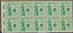 US PS12bEE Postal Savings VF Mint NH Well Centered Booklet Pane