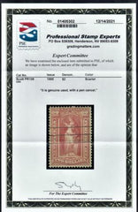 US PR108 Newspapers F-VF Used Neat Pen Cancel - PSE Cert