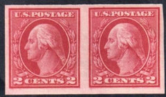 US 459 Washington / Franklin VF+ Mint Pair, PF Cert
