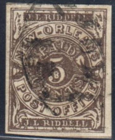 US Back Of Book - Confederate States of America 62x3 VF Used Nice Margins PF Cert