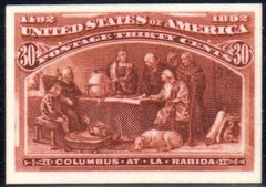 US 239P4 Proof XF Mint NH 30c Card Proof - Beautiful!