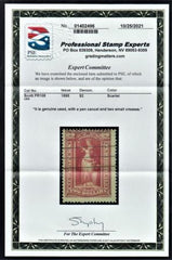 US PR108 Newspaper Ave Used Pen Cancel - PSE Cert