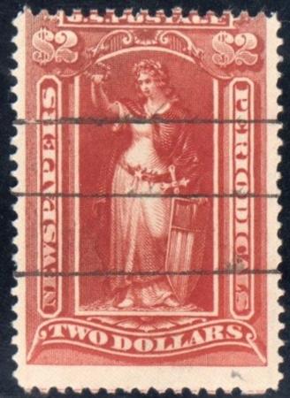 US PR108 Newspaper Ave Used Neat Pen Cancel - PSE Cert
