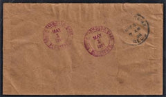 US 346 Washington / Franklin 3 Nice Singles on VF Commercial Cover