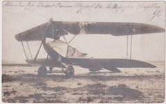 Germany 1916 Early Photocard with Aircraft , cancelled Neudorf