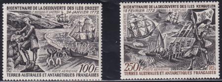 French Southern & Antartic Territories C26-27 Discovery, Ship