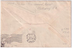 Luxembourg / Germany 1936 9th North America Flight Cover