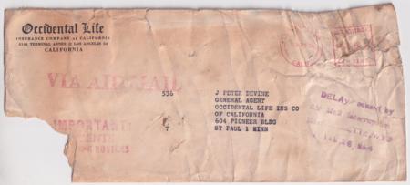 US 1954 Gillete Wyoming Crash Cover
