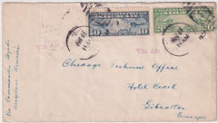 US 1927 Cover sent Air Mail via Comm. Byrd's Aeroplane "America"