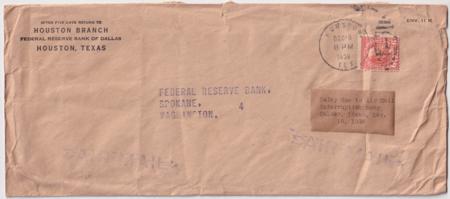 US 1936 Calder ID Crash Cover sent Air Mail