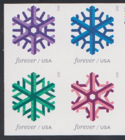 US Modern Imperf 2015 Complete Year Set - Pairs