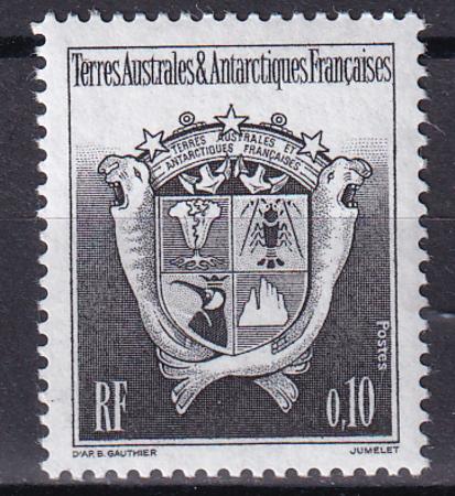 French Southern & Antartic Territories 173 Coat Of Arms ('92)