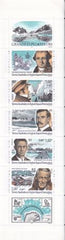 French Southern & Antartic Territories 269-73 Explorers Booklet Pane