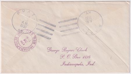 US Kentucky, Boat 632, 634,  642, 646, 651 Fancy Cancel Cover, Boat