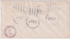 US Kentucky, Church 601, 634, 642, 702 Fancy Cancel Cover, Church