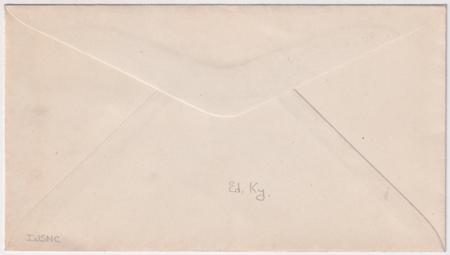 US Kentucky, Ed    Fancy Cancel Cover,  "ETS" and Duck in Sqaure