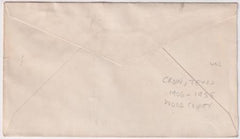 US Texas, Crow 763 Fancy Cancel Cover, Colorful Crow Cancel