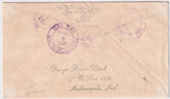 US Illinois, Dwight 557, 564 Fancy Cancel Cover, "D"
