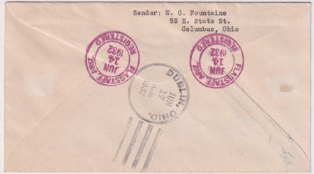 US Arizona, Fladstaff 640, 711, U525 Fancy Cancel Cover, American Flag