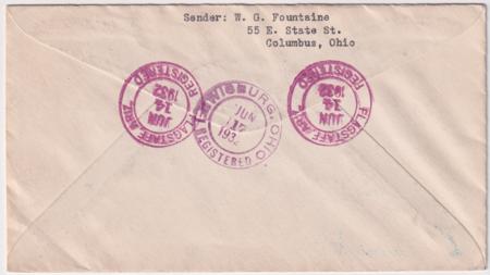 US Arizona, Fladstaff 640, 711, U525 Fancy Cancel Cover, American Flag