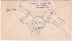 US Arkansas, Fox 704, 708, 717, U522 Fancy Cancel Cover, Fox