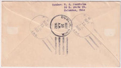 US Arkansas, Fox 704, 708, 717, U522 Fancy Cancel Cover, Fox