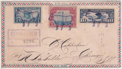US Wisconsin, Madison 650, C10, C11 Fancy Cancel Cover, Cow