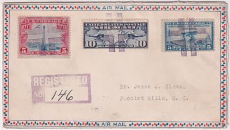 US Wisconsin, Manawa 650, C7, C11 Fancy Cancel Cover, Crossroads