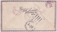 US Wisconsin, Manawa 650, C7, C11 Fancy Cancel Cover, Crossroads