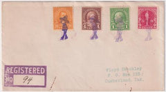 US Indiana, Mexico 632, 636, 642, 688 Fancy Cancel Cover, Man in Sombrero, Hat