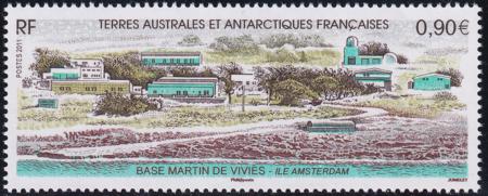 French Southern & Antartic Territories 437 Base on Amsterdam Island