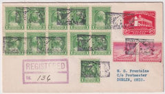 US Arkansas, Sweet Home 704,  716, U526 Fancy Cancel Cover, House