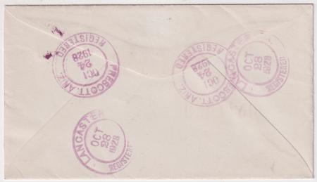 US Arizona, Prescott 623 Fancy Cancel Cover, Smoki Snake Dancer