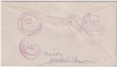 US Arizona, Prescott 496, 639 Fancy Cancel Cover,  Bronco Rider and Smoki Sanke Dancer