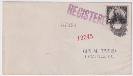 US Connecticut, New Haven 623 Fancy Cancel Cover, Wreath