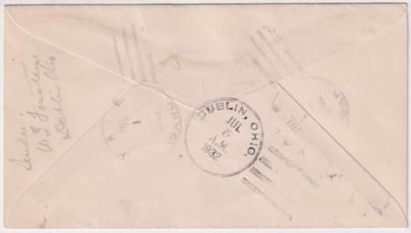 US Idaho, Yale 623, 634, 706, U524 Fancy Cancel Cover, Bull Dog