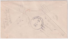US Idaho, Yale 623, 634, 706, U524 Fancy Cancel Cover, Bull Dog