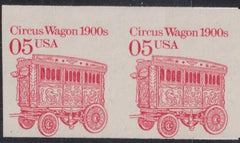 US 2452c US Errors Post 1931 - Date  Imperf Pair Mint F $250