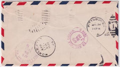 US 1936 CE1 on Airmail Cover Signed by AK Bush Pilot, Joe Crosson