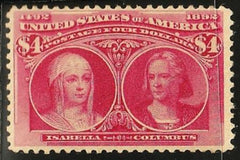 US Early commemoratives 244 Beautiful Color and Impression, Very Fresh Mint F-VF
