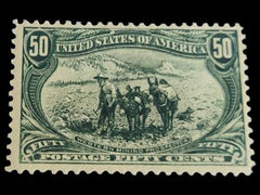 US Early commemoratives 291 Almost invisible hinge mark PF cert Mint F-VF
